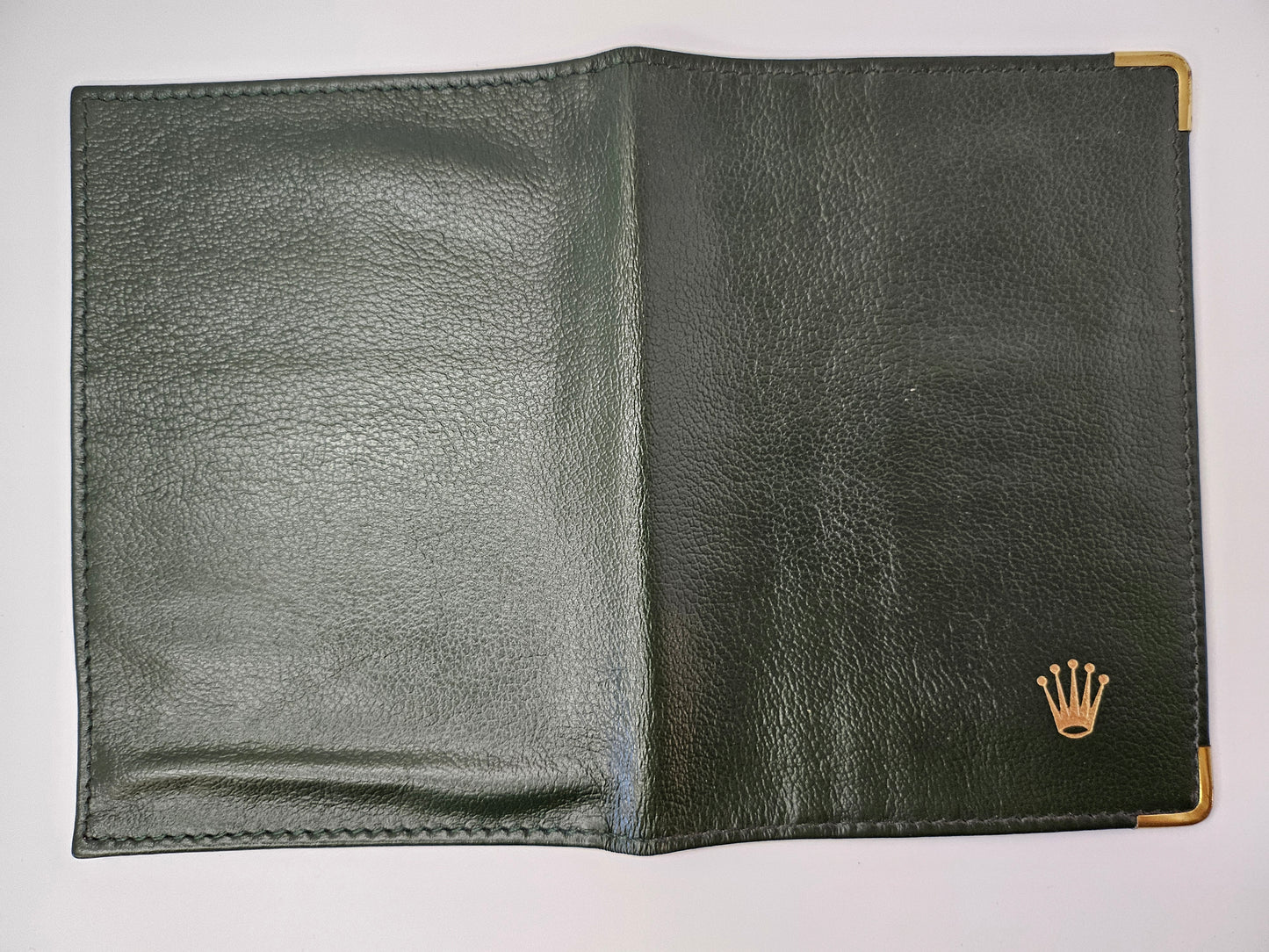 Rolex Brieftasche | Vintage | Uhren Sammler | Dunkelgrün | ca. 14,5 cm x 10,5 cm