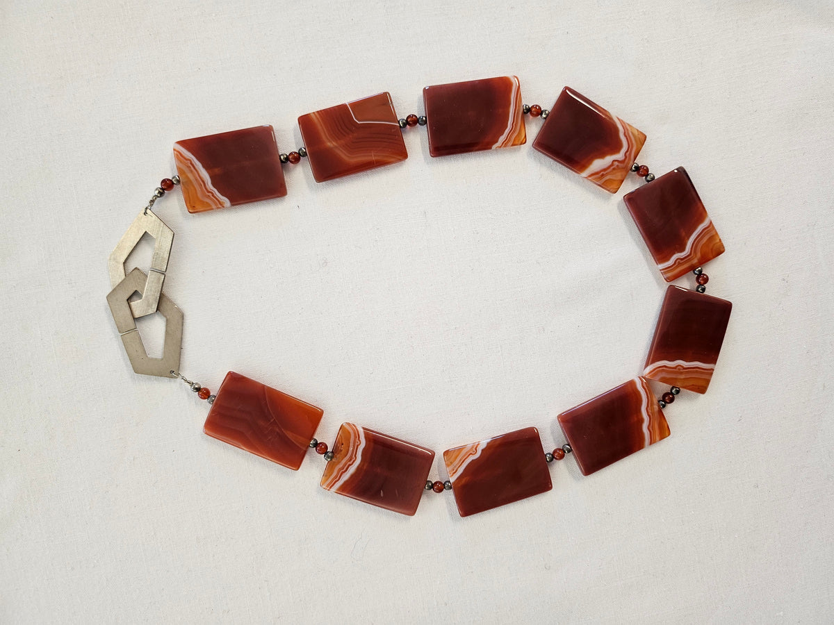 Carneol Collier/Kette 50 cm