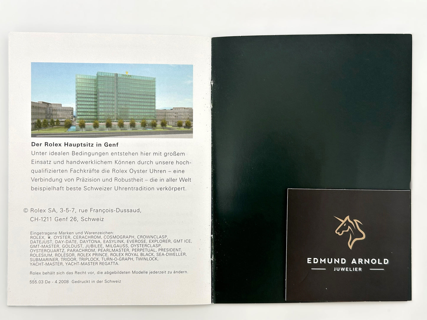 Beschreibung für Rolex | Cosmograph Daytona | 2008 | Booklet | Manual