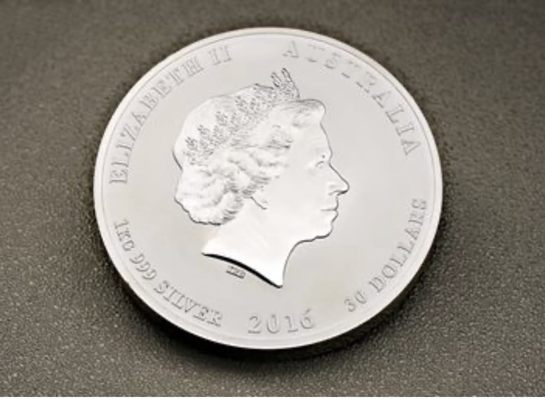 1 Kilo 999 Silber Münze 2016 Silver Elisabeth II Australia