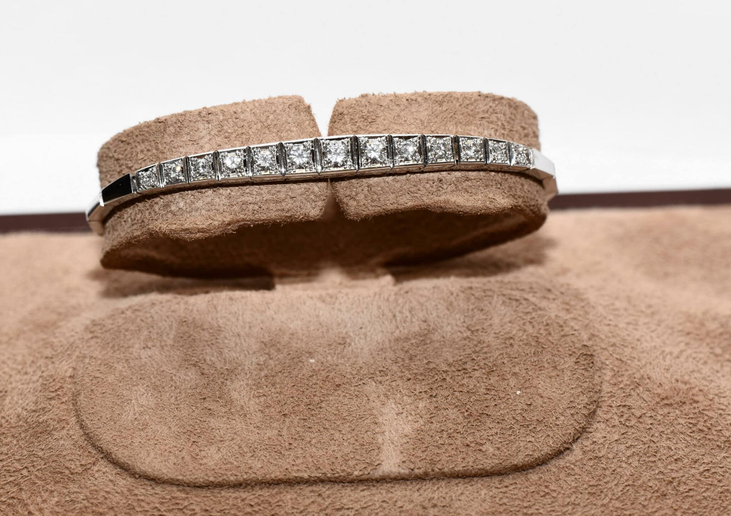 Antikes 1,90ct Brillant Gold Luxus Armband VVSI/TW