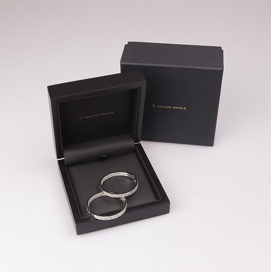 Brillant 585er Brillantcreolen 6,12ct TWsi Brillanten neu und ungetragen