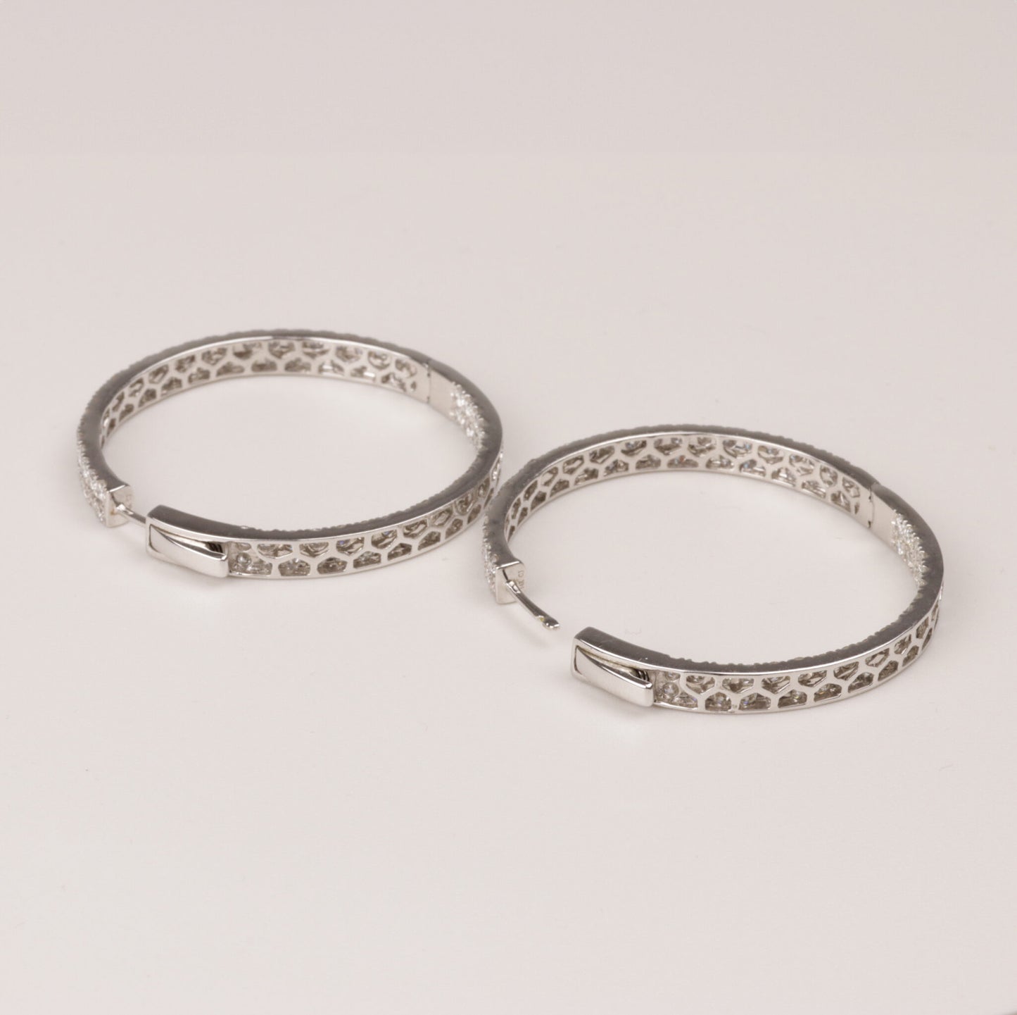 Brillant 585er Brillantcreolen 6,12ct TWsi Brillanten neu und ungetragen