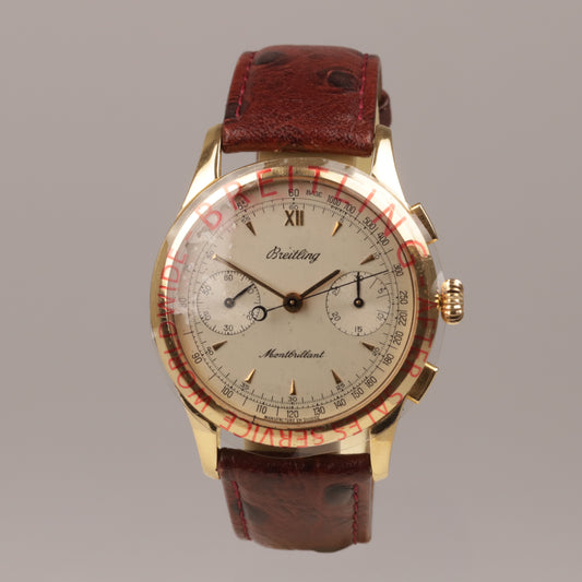 Breitling Montbrillant | Serie Limitee 17/20 | 18 Karat Gold | Chronograph