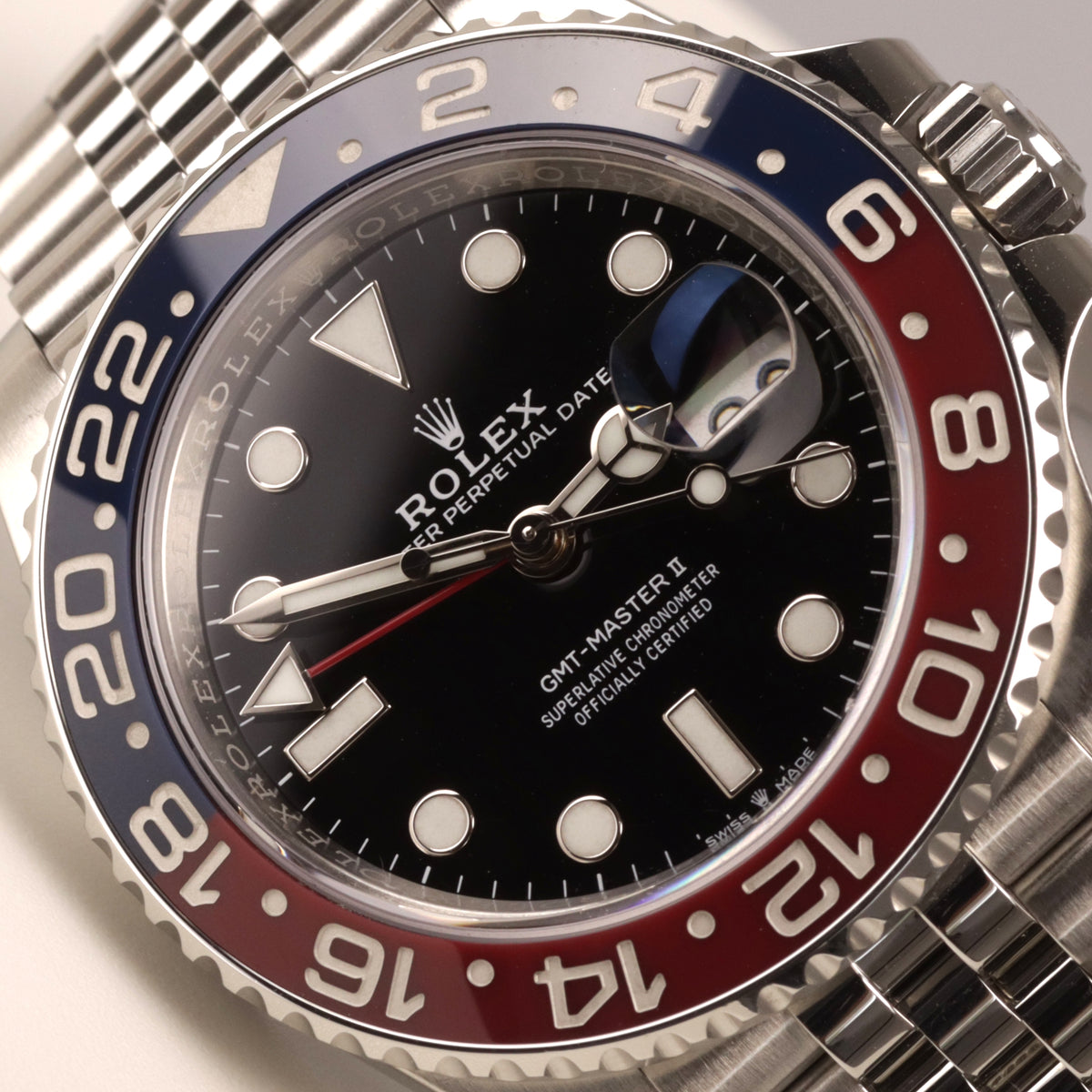 Rolex GMT-Master II "Pepsi" | Ref. 126710BLRO | Stahl | 2023 | Box | Papiere