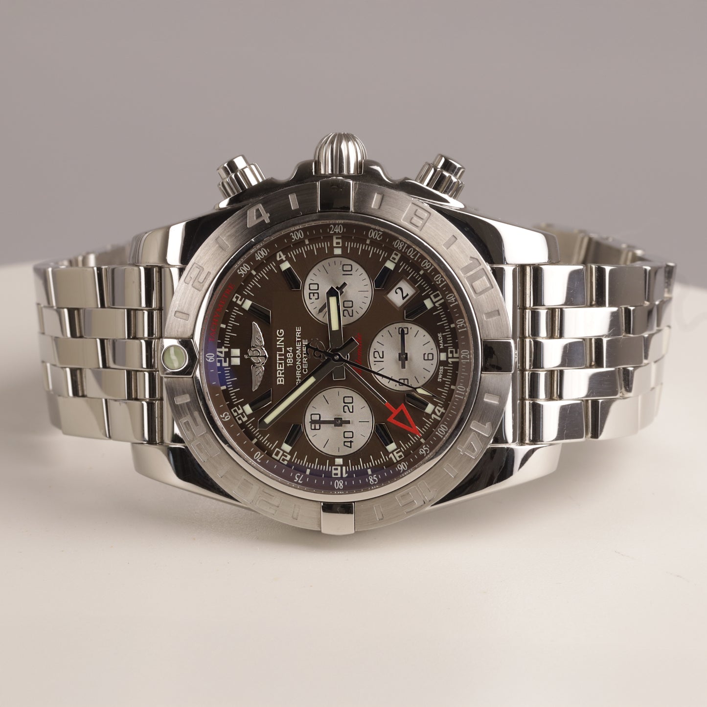 Breitling Chronomat 44 GMT | Ref. AB042011 | Stahl | ca. 2016 | Box + Papiere