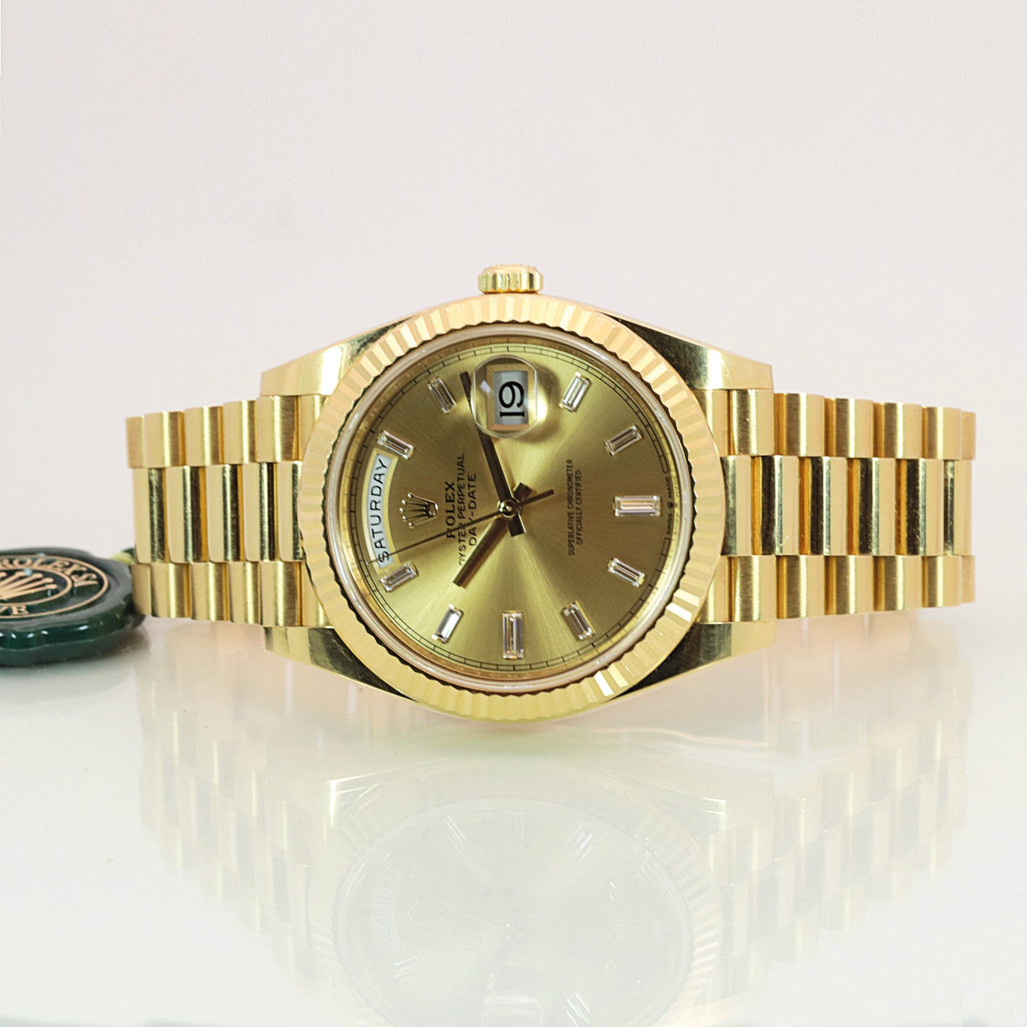 Rolex Day-Date Gelbgold Ref. 228238 Box und Papiere 2021