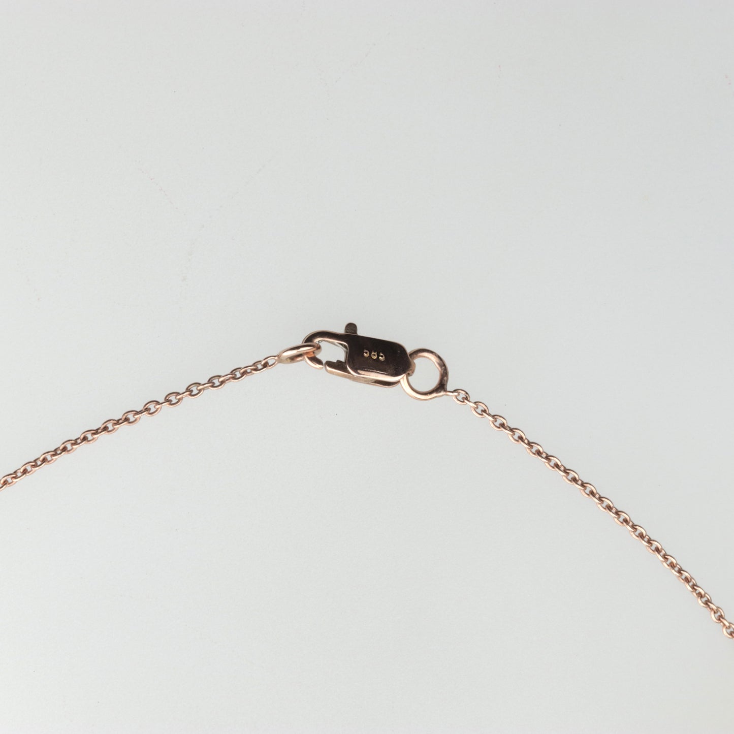 Brillant Collier 585er Rose-Gold 0,19ct Brillanten neu und ungetragen