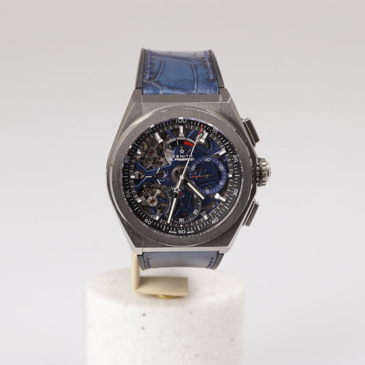 Zenith | "Defy" El Primero 21 | Ref. 9590029004 | 2021 | Stahl | Box +Papiere