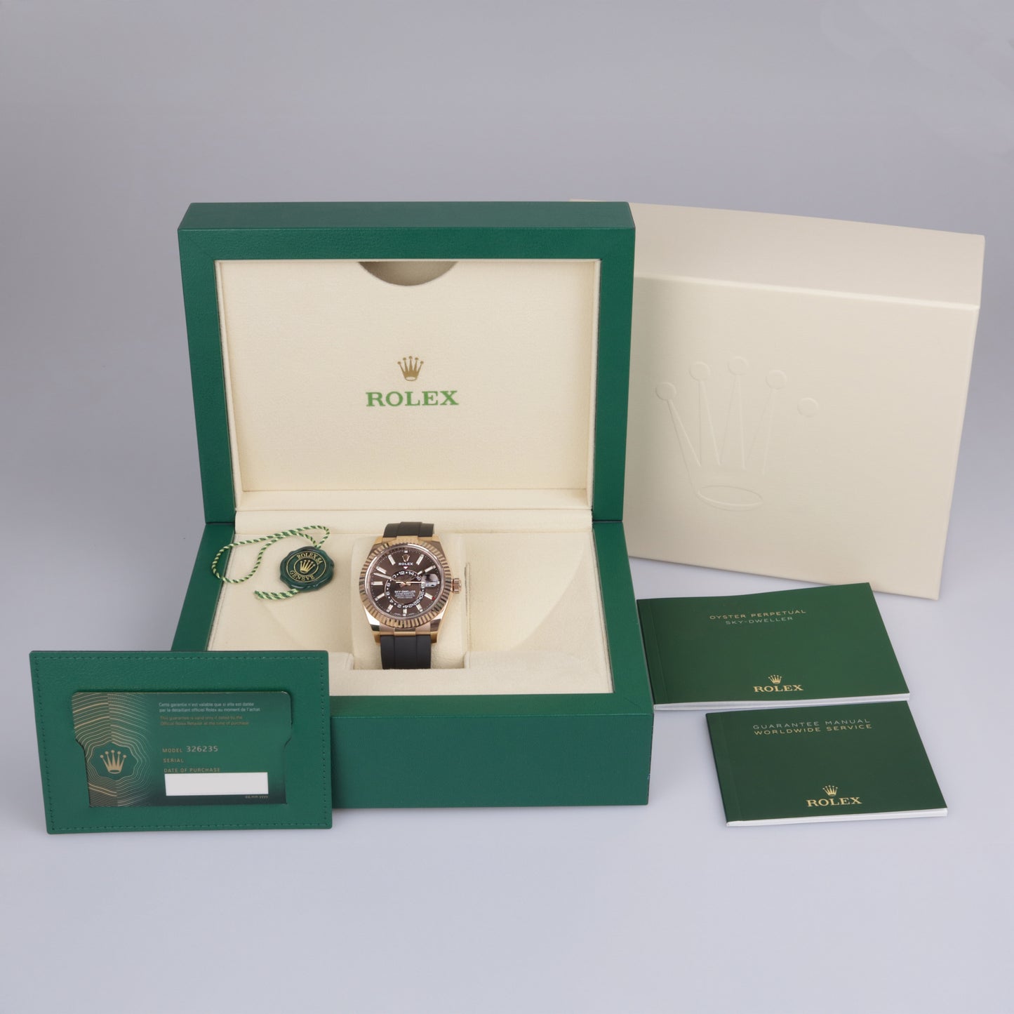 Rolex Sky-Dweller 18kt Rosegold | 2022 | Box und Papiere | 326235 | Luxusuhr