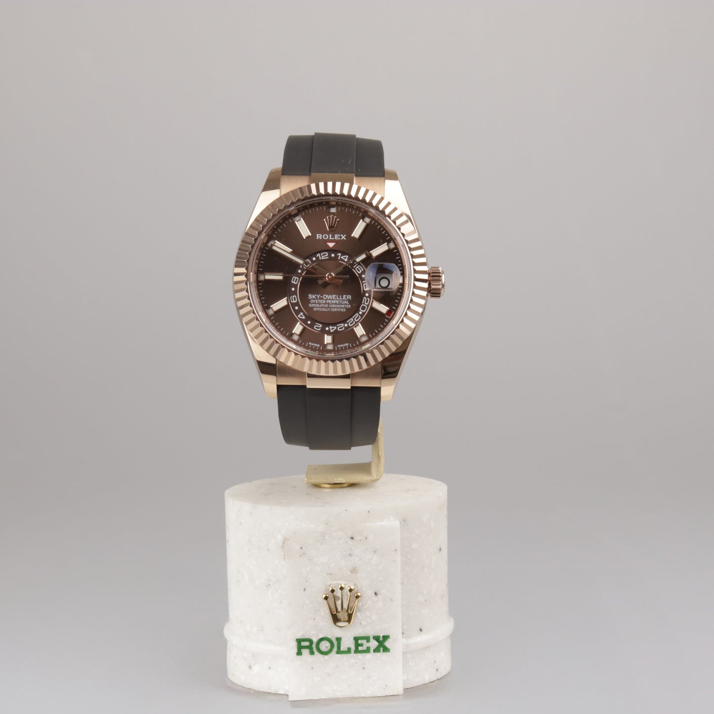 Rolex Sky-Dweller 18kt Rosegold | 2022 | Box und Papiere | 326235 | Luxusuhr