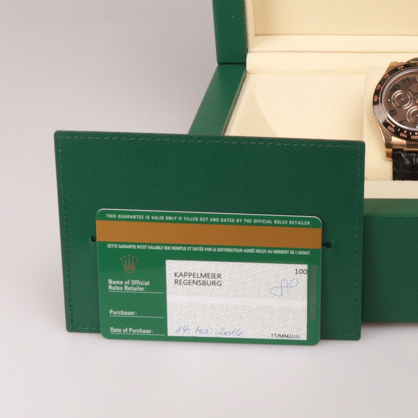 Rolex Daytona | Cosmograph | Roségold | Referenz 116515LN | 2016