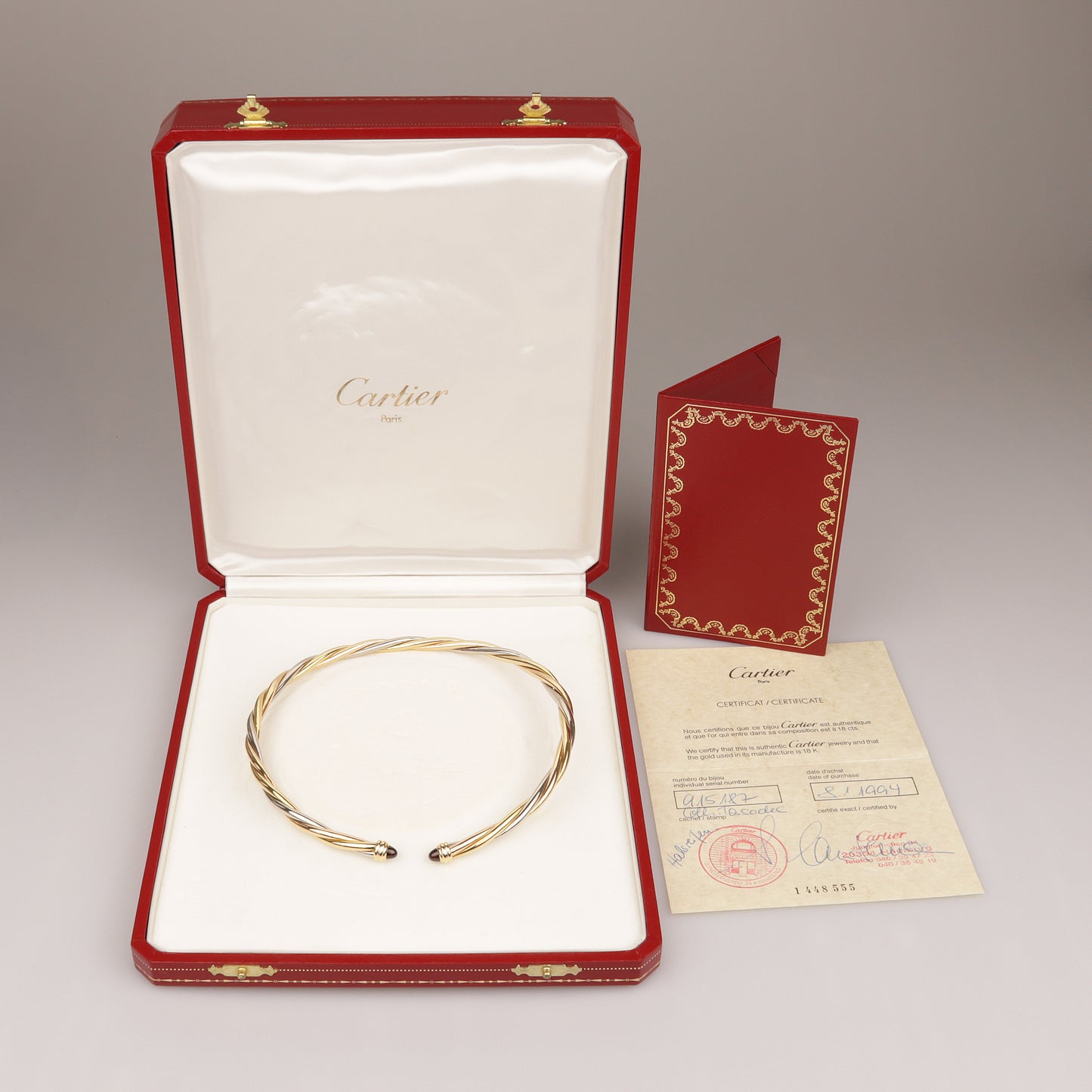 Cartier-Trinity-Halsreif | 750/- Gold | 1994