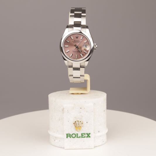 Rolex Datejust Lady | Edelstahl | rosa Zifferblatt | Referenz 279160 | 2019