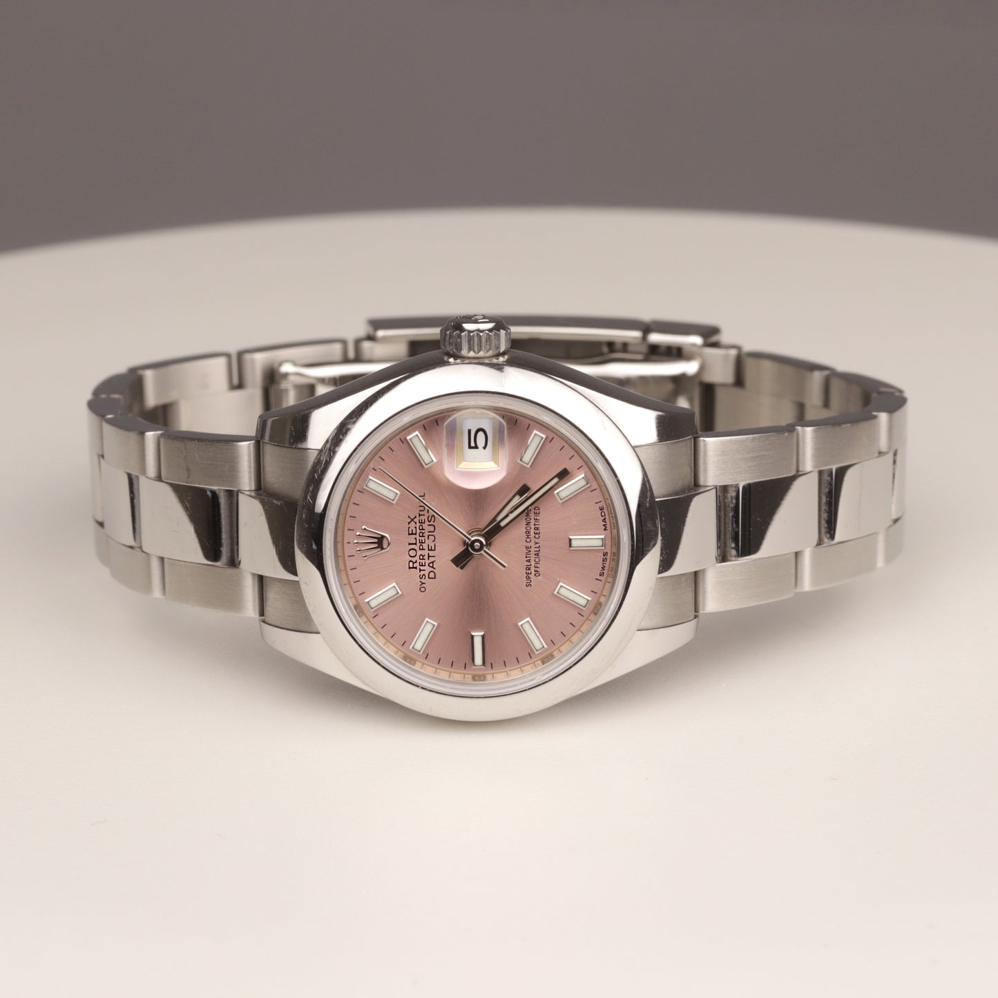 Rolex Datejust Lady | Edelstahl | rosa Zifferblatt | Referenz 279160 | 2019