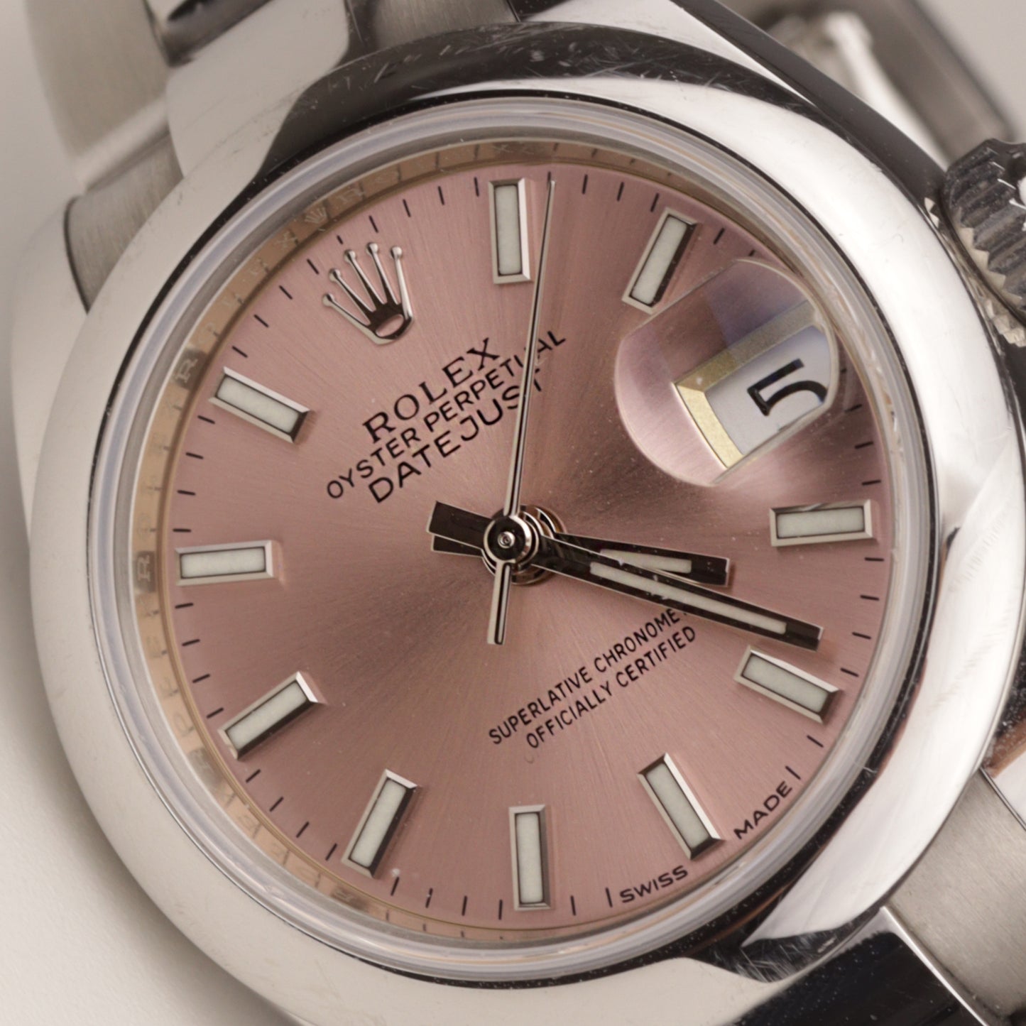 Rolex Datejust Lady | Edelstahl | rosa Zifferblatt | Referenz 279160 | 2019