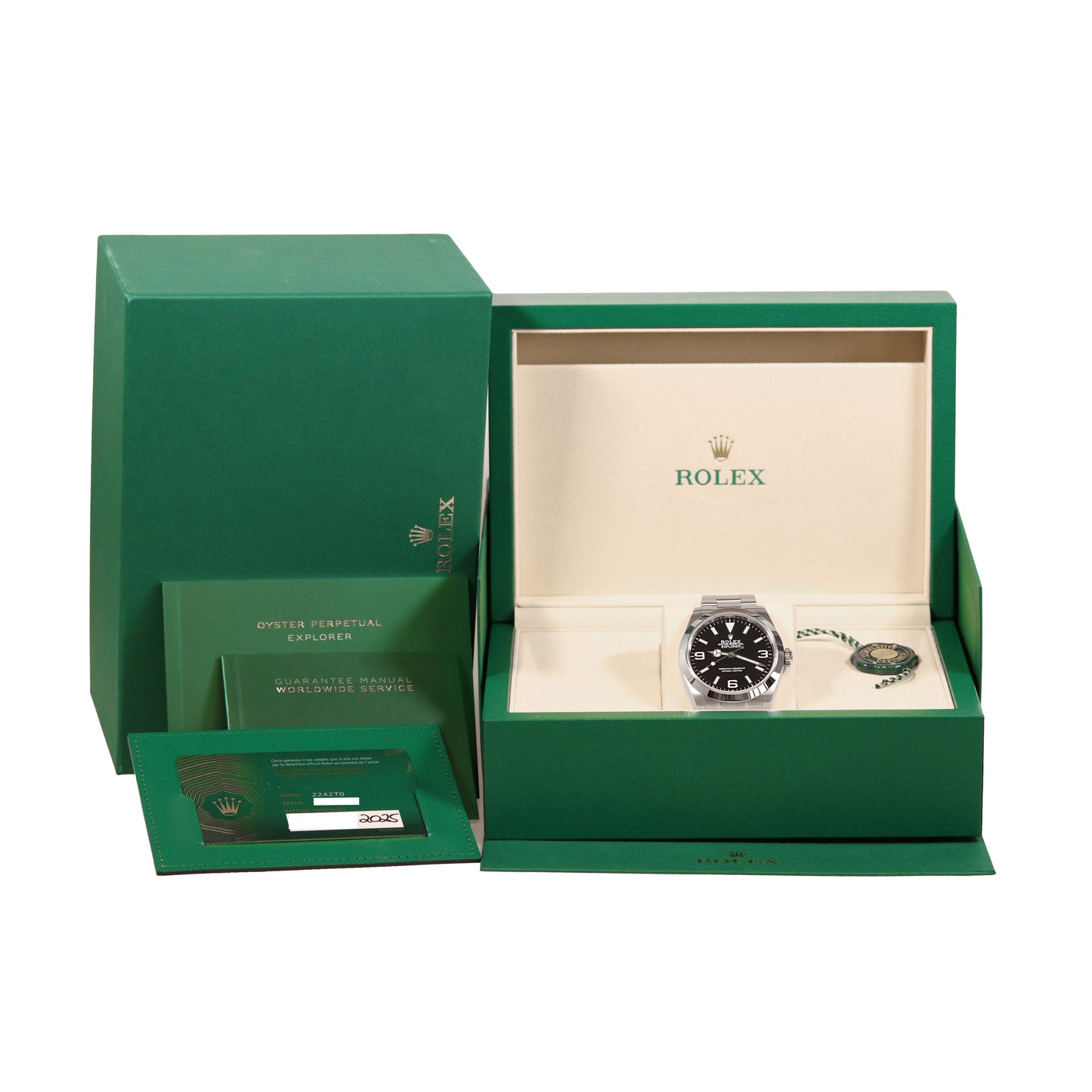 Rolex Explorer 40 | Ungetragen | Mit Box & Papieren | 224270 | 2025