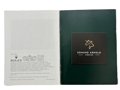 Beschreibung für Rolex | Explorer 2 | 2011 | Booklet | Manual