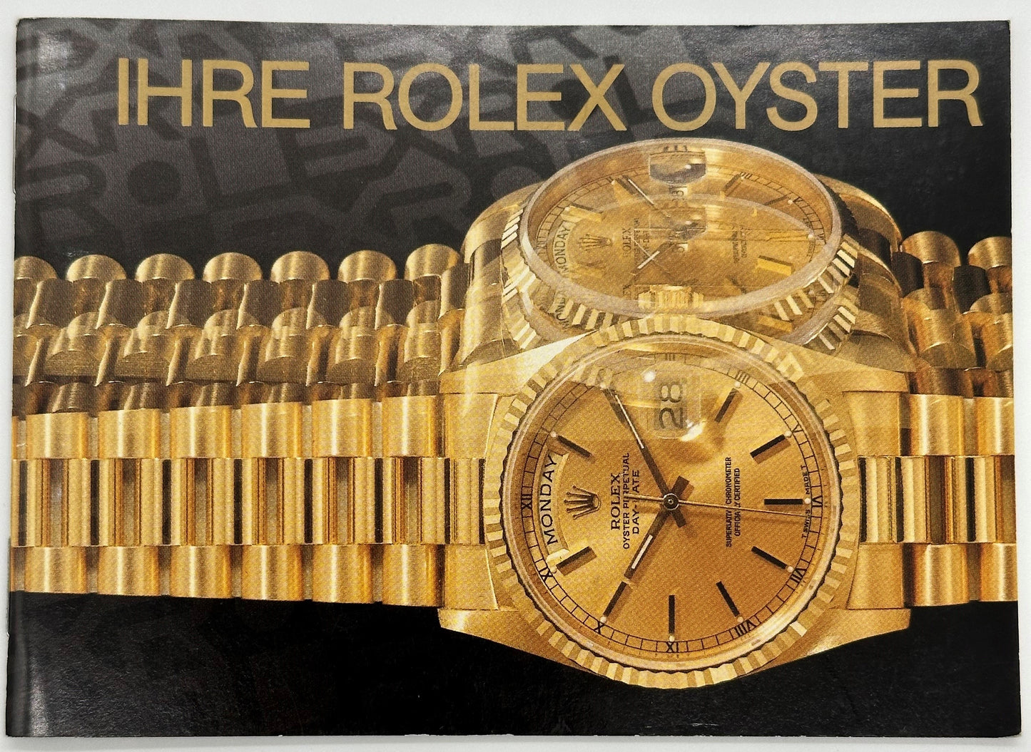 Broschüre für Rolex | OYSTER | 1989-2000 | Deutsch