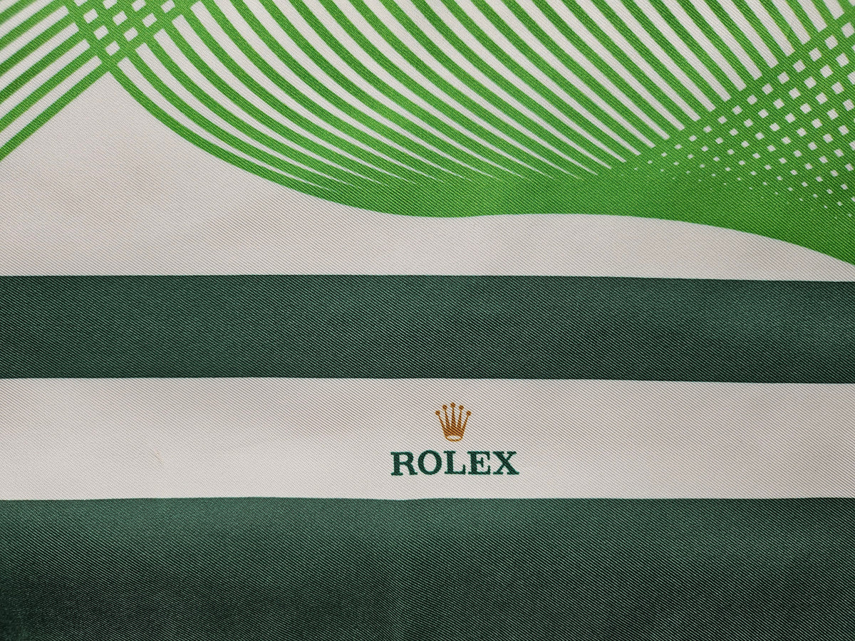 Rolex Seidentuch 87 x 87 cm