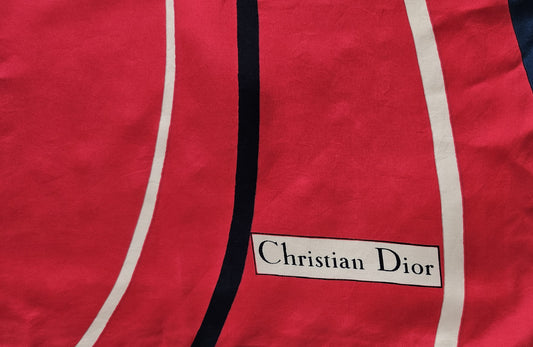 Dior Tuch Grafik 76 cm x 76 cm