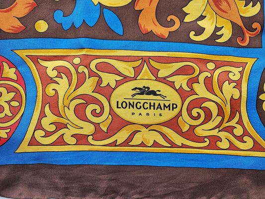 Longchamp Seidentuch 85 cm x 85 cm