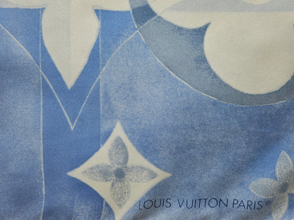 Louis Vuitton Seidentuch florales Motiv 85 cm x 85 cm