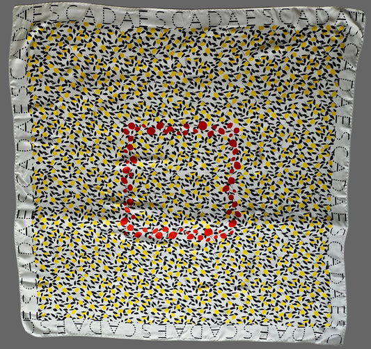 Escada Seidentuch Motiv 120 cm x 120 cm