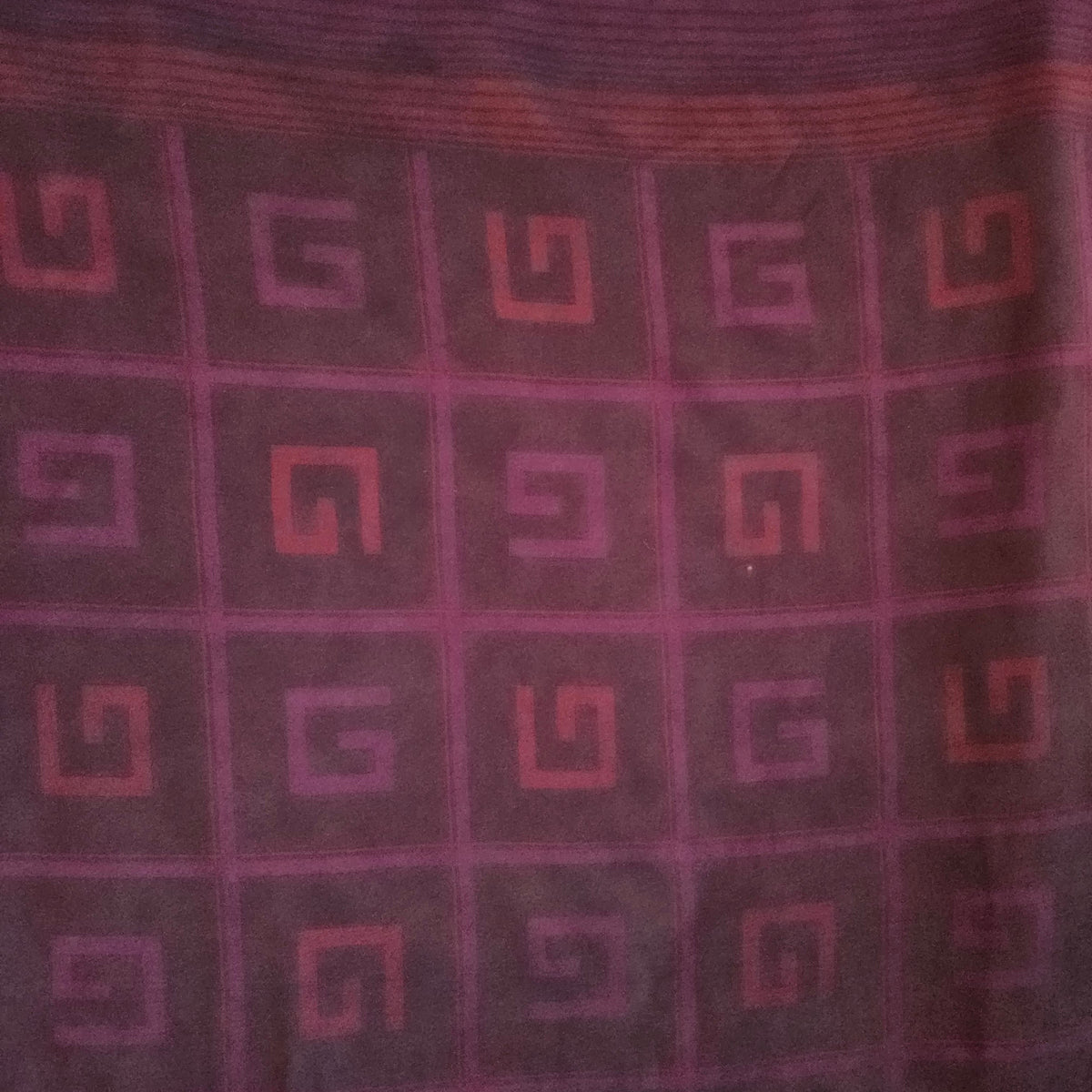 Gucci Seidentuch bordeaux 100 cm x 100 cm