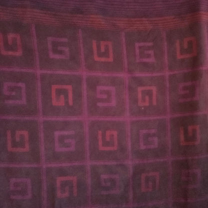 Gucci Seidentuch bordeaux 100 cm x 100 cm