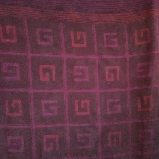 Gucci Seidentuch bordeaux 100 cm x 100 cm