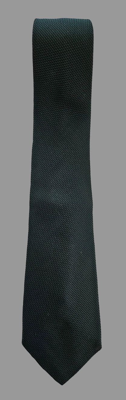 Krawatte Sanitate Tailors Dunkelgrün mit Struktur Reine Seide