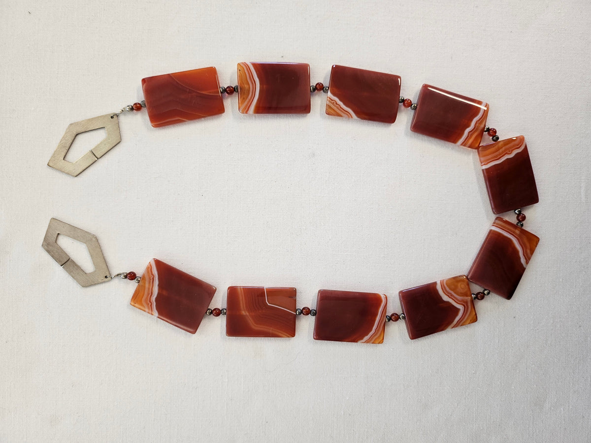 Carneol Collier/Kette 50 cm