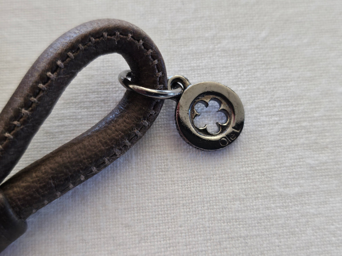 Ole Lyngaard Design Lederarmband Braungrau Größe-S
