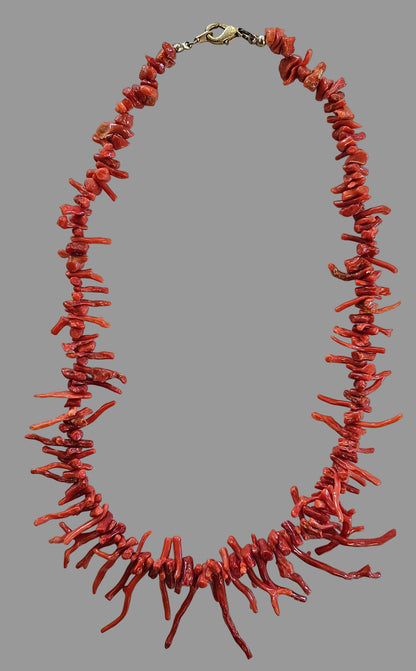 Halskette Astkoralle 45 cm / 35,7 g