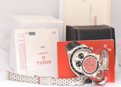 Tudor | Prince Date | Chronograph | Stahl Luxusuhr | Papiere | Ref.79260 | LC100