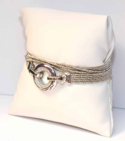 sehr wertvolles Wellendorff Brillant Gold Armband Purpurzauber