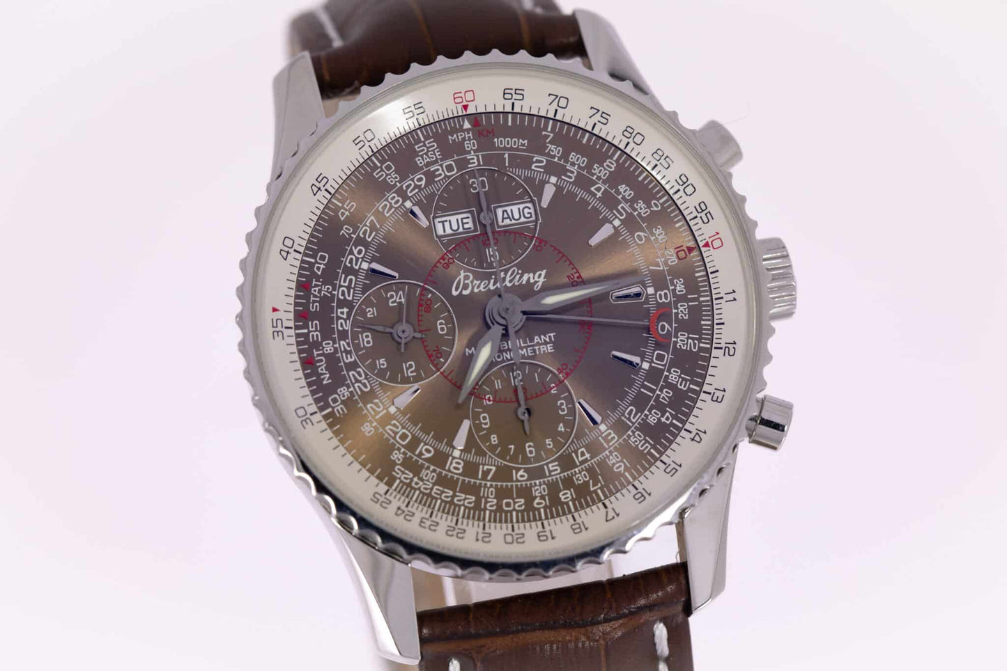 Breitling Navitimer Montbrillant Datora Chronograph Herren Uhr Ref.A21330