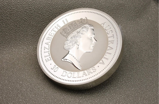 1 Kilo 999 Silber Kookaburra Münze 1994 Elisabeth II Australia