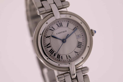 Cartier Vendome Stahl Damen Uhr  Ref.8396