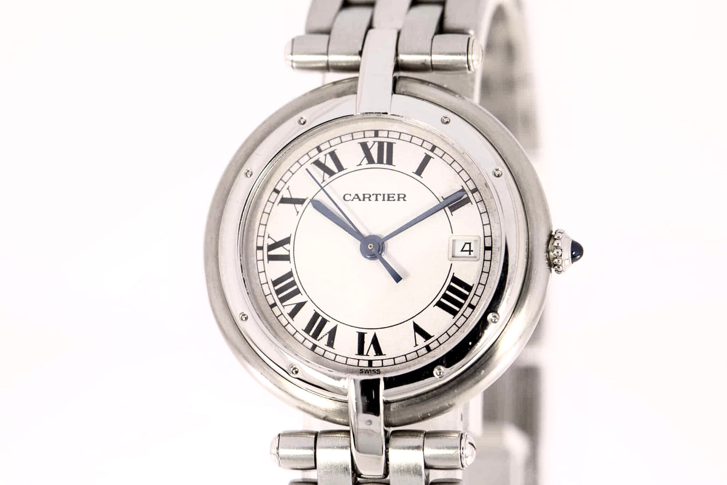 Cartier Vendome Stahl Damen Uhr  Ref.8396