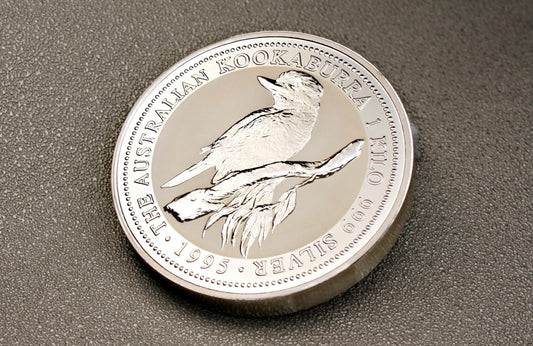 1 Kilo 999 Silber Kookaburra Münze 1995 Silver Elisabeth II Australia