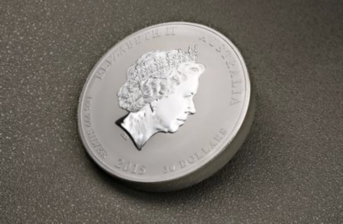 1 Kilo 999 Silber Münze 2015 Silver Elisabeth II Australia