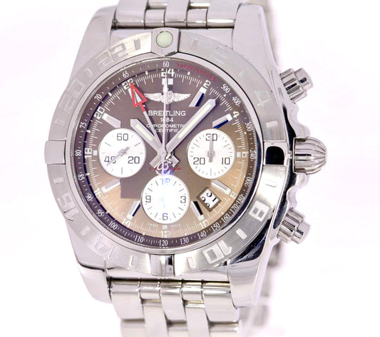 Breitling Chronomat 44mm Gmt Box und Papiere Ref.AB0420 Chronograph