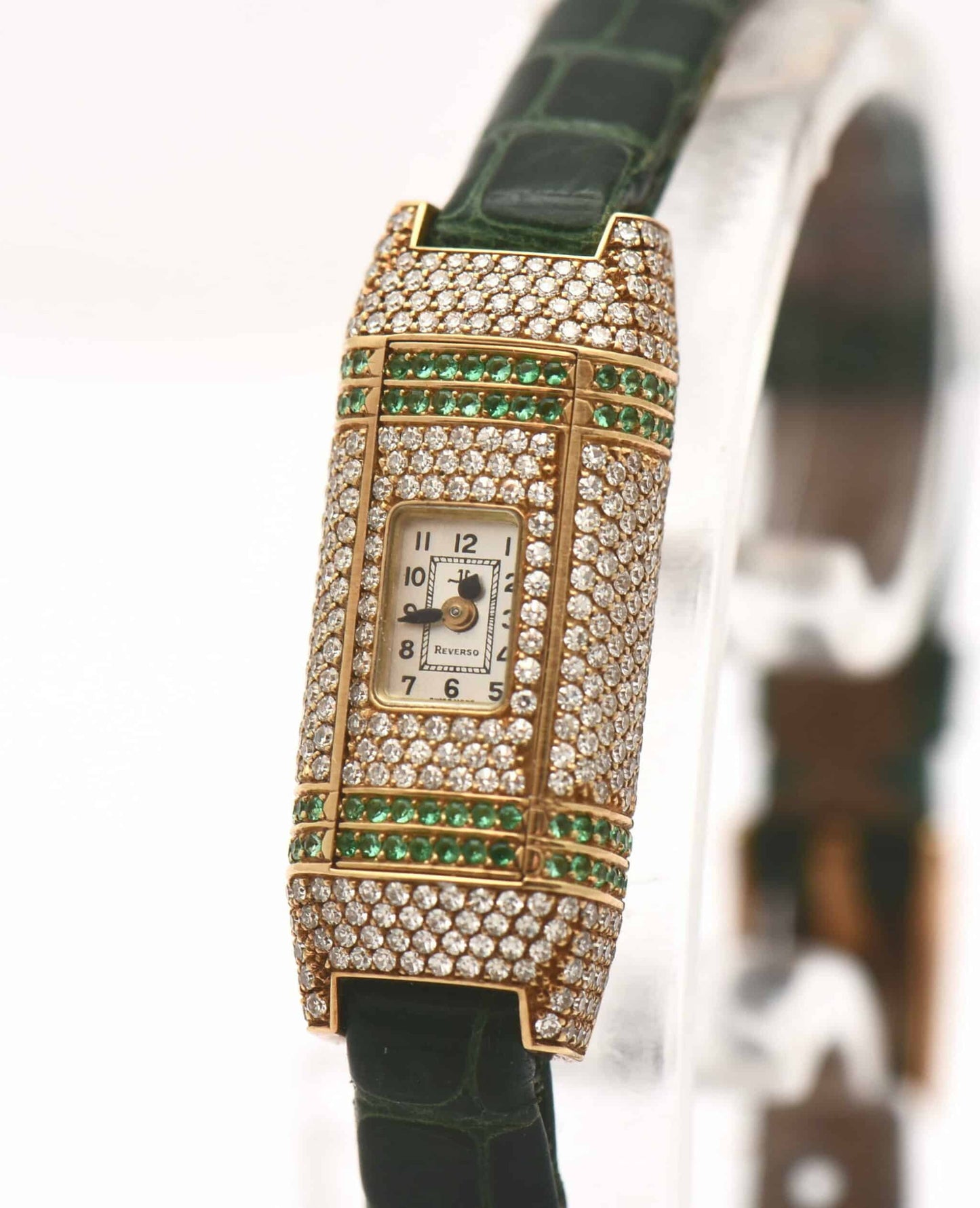 Jaeger-LeCoultre Reverso Joaillerie Gold Brillant Re. 280.947.702 Papiere Box Limited