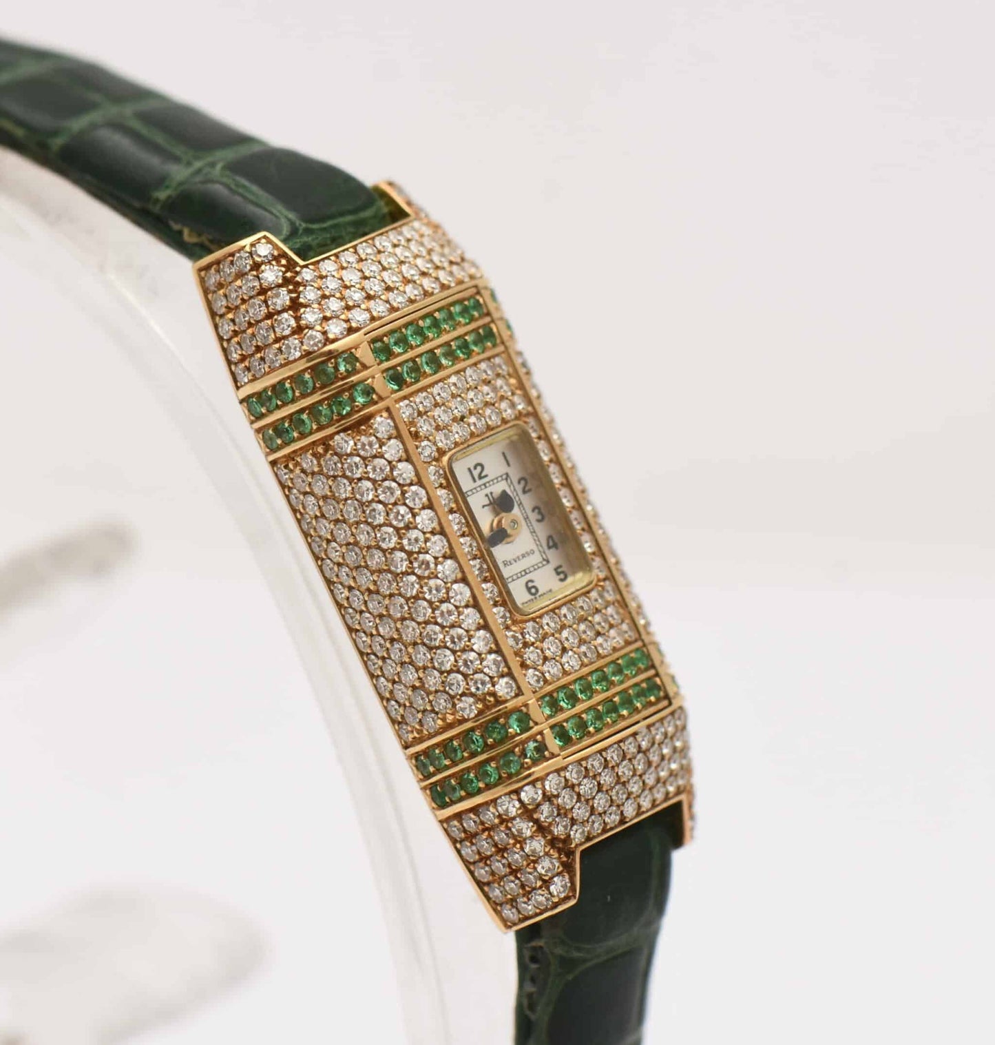 Jaeger-LeCoultre Reverso Joaillerie Gold Brillant Re. 280.947.702 Papiere Box Limited