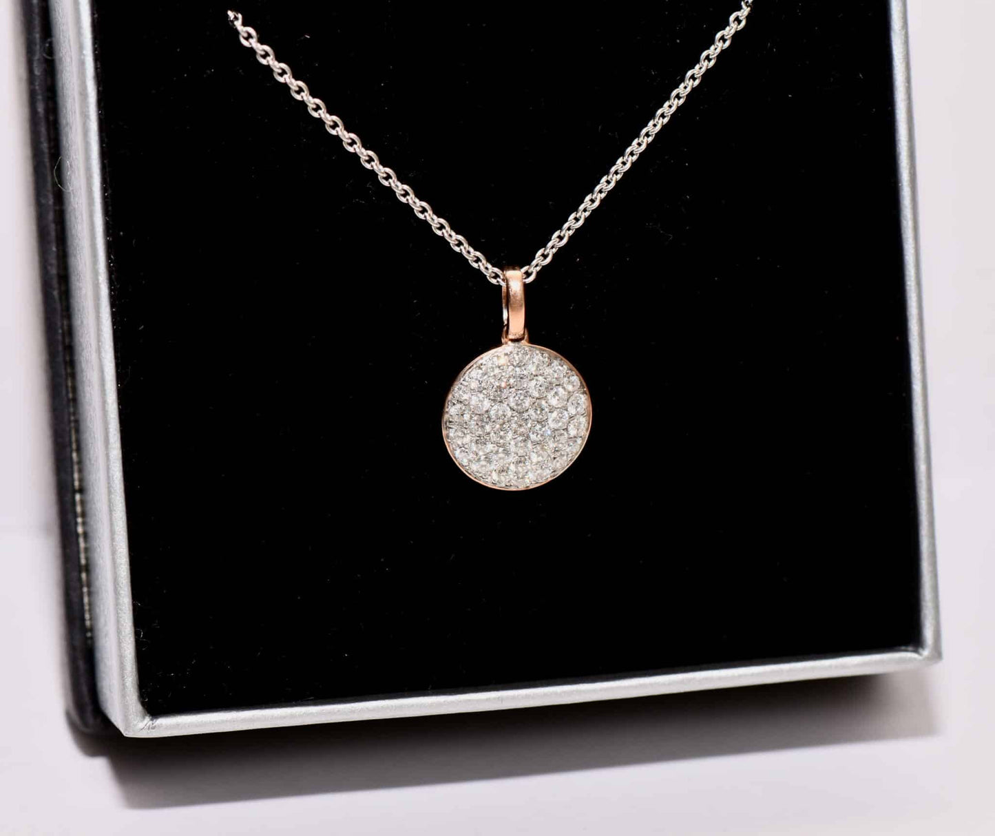 Brillant Collier 585er Gold 0,59ct Brillanten neu und ungetragen