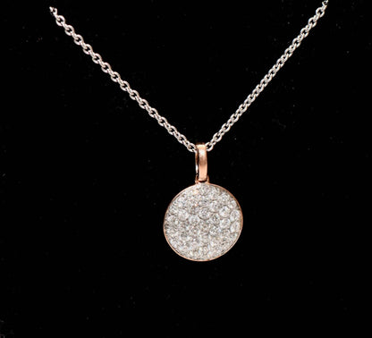 Brillant Collier 585er Gold 0,59ct Brillanten neu und ungetragen