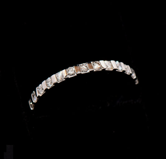 Memory Ring 0,40ct Brillant 585er Gold Ring Brillantring neu