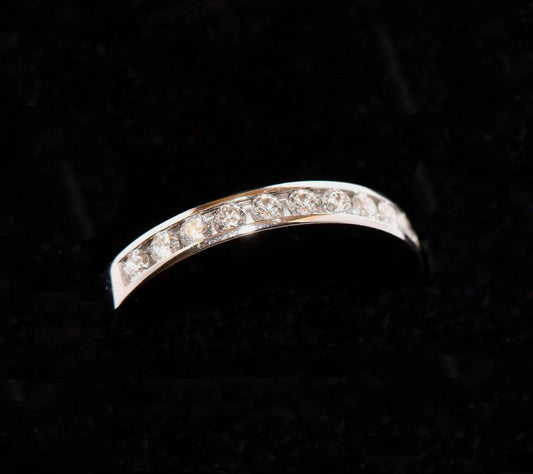 Memory Ring 0,51ct Brillant 585er Gold Ring Brillantring neu